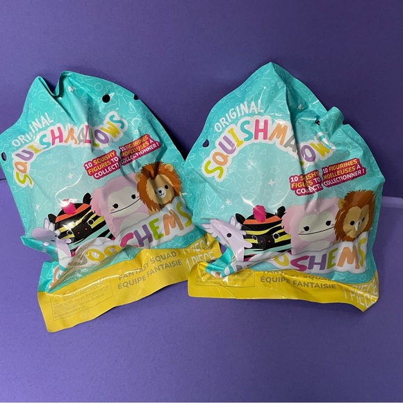 Squishmallows‎ SQUOOSHEMS bundle of two - Fantasy Squad - Unopened - Picture 1 of 3